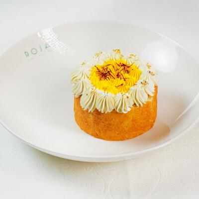 Saffron Milk Cake