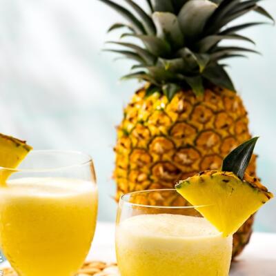 Fresh Pine apple juice