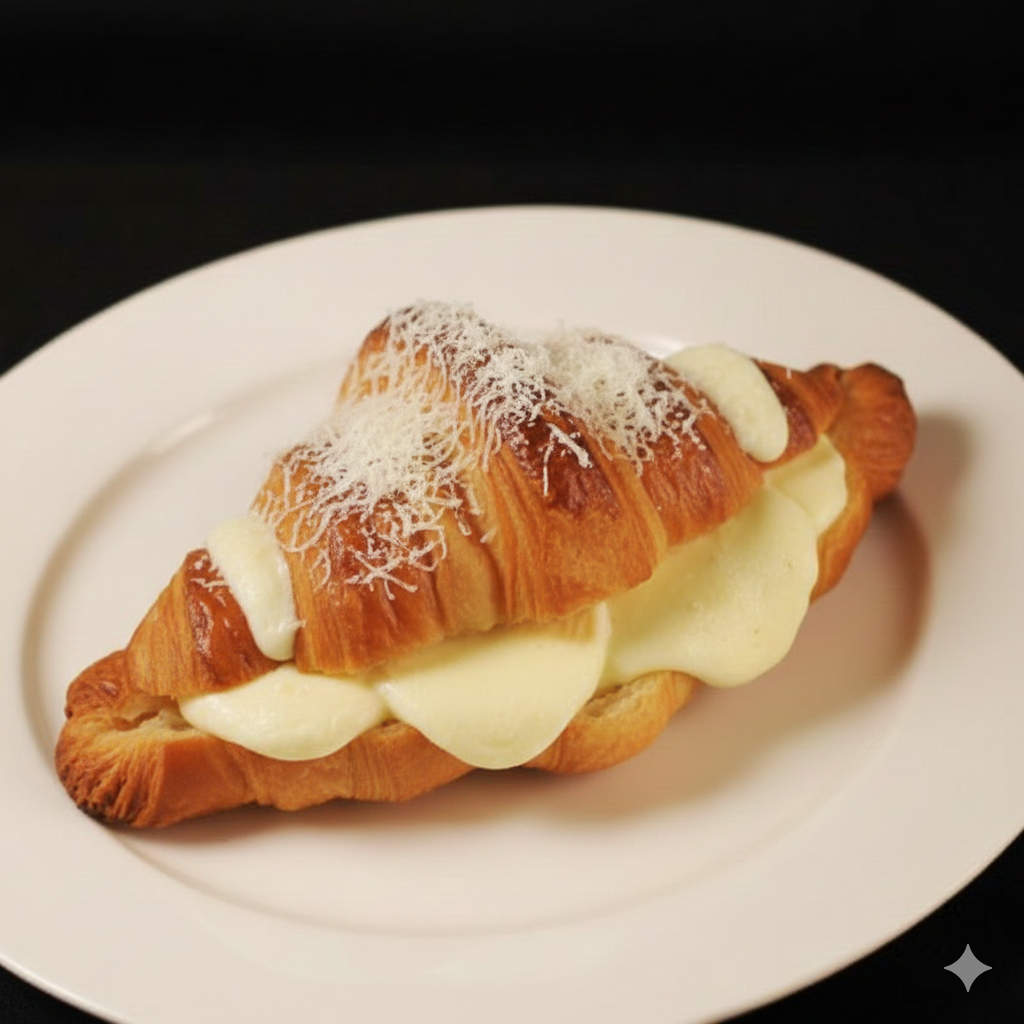 Freshly baked Cheese Croissant