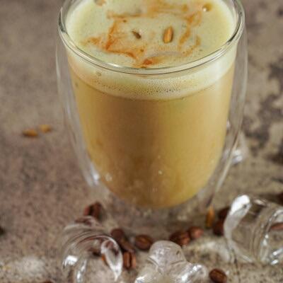 Ice Pistachio latte