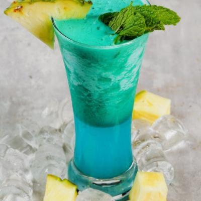 Mint Pineapple juice