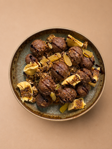 Protein Balls with Organic Homemade Granola