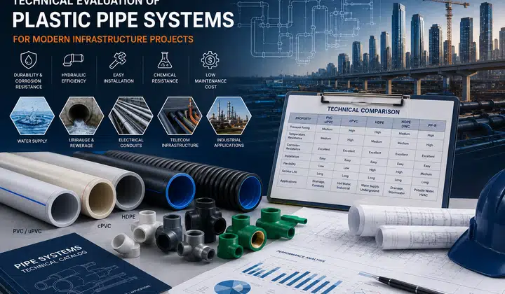 Technical Evaluation of Plastic Pipe Systems for Modern Infrastructure Projects
