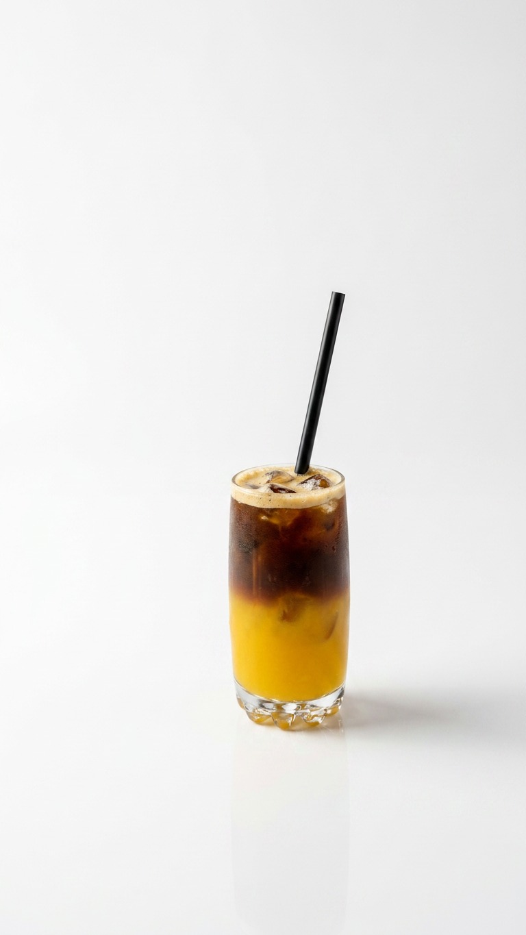 Iced Orange Coffee 1