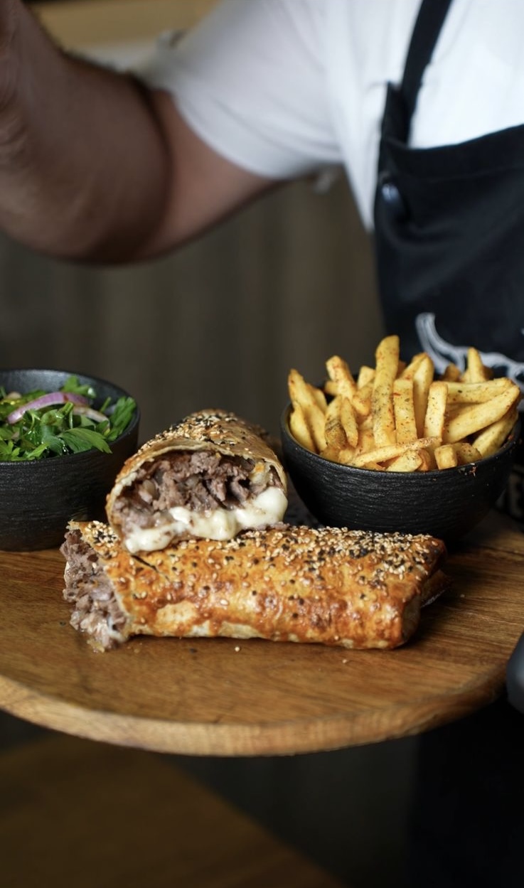 Wagyu Crispy Cheesy Sandwich