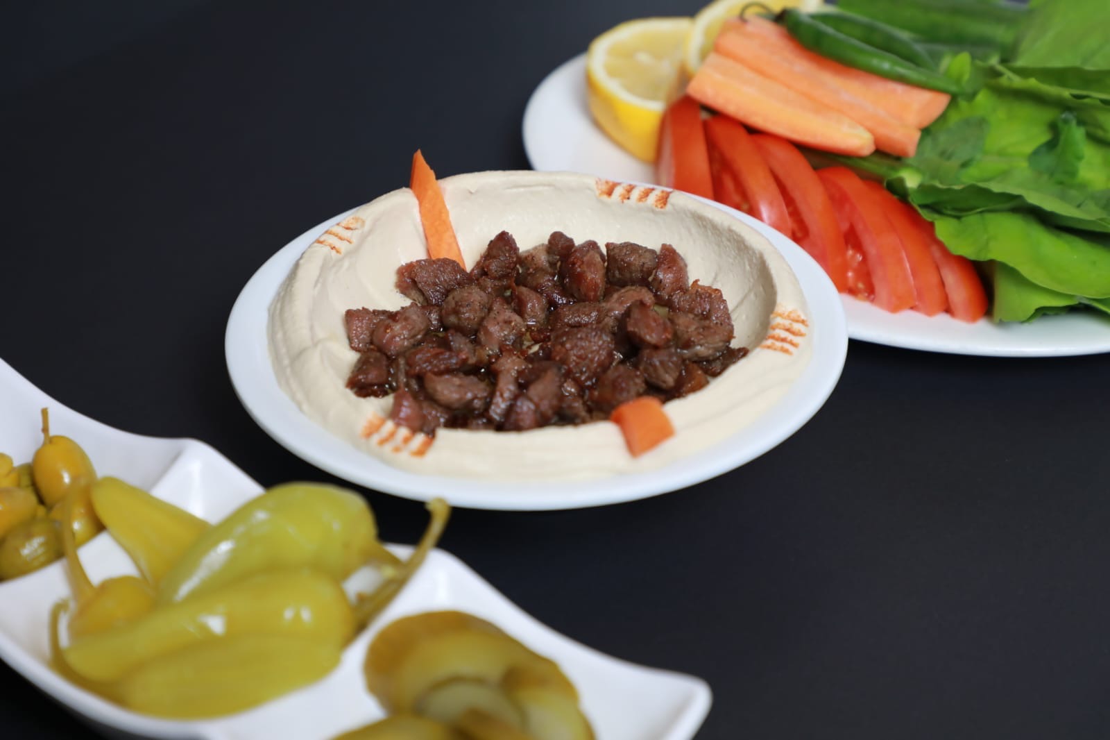 Houmous With Meat