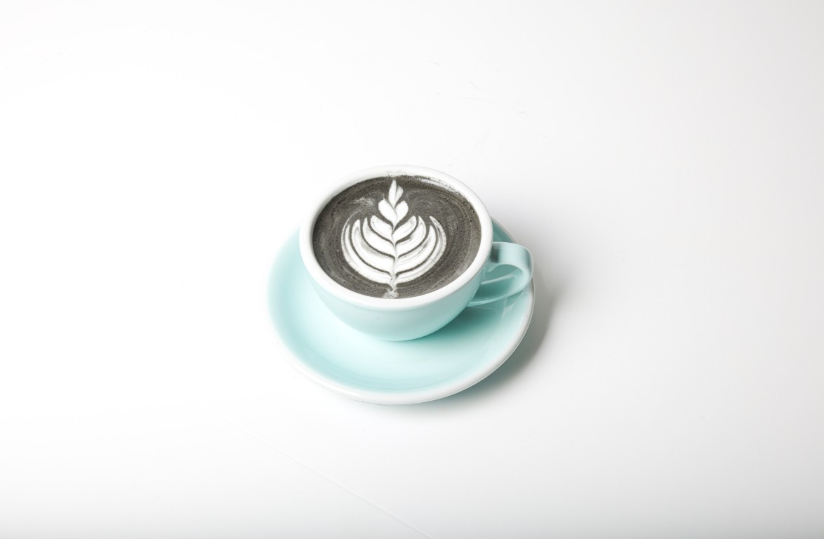 Hot & Cold Charcoal Latte
