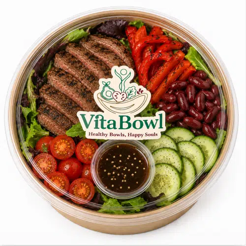 Teriyaki Steak Salad