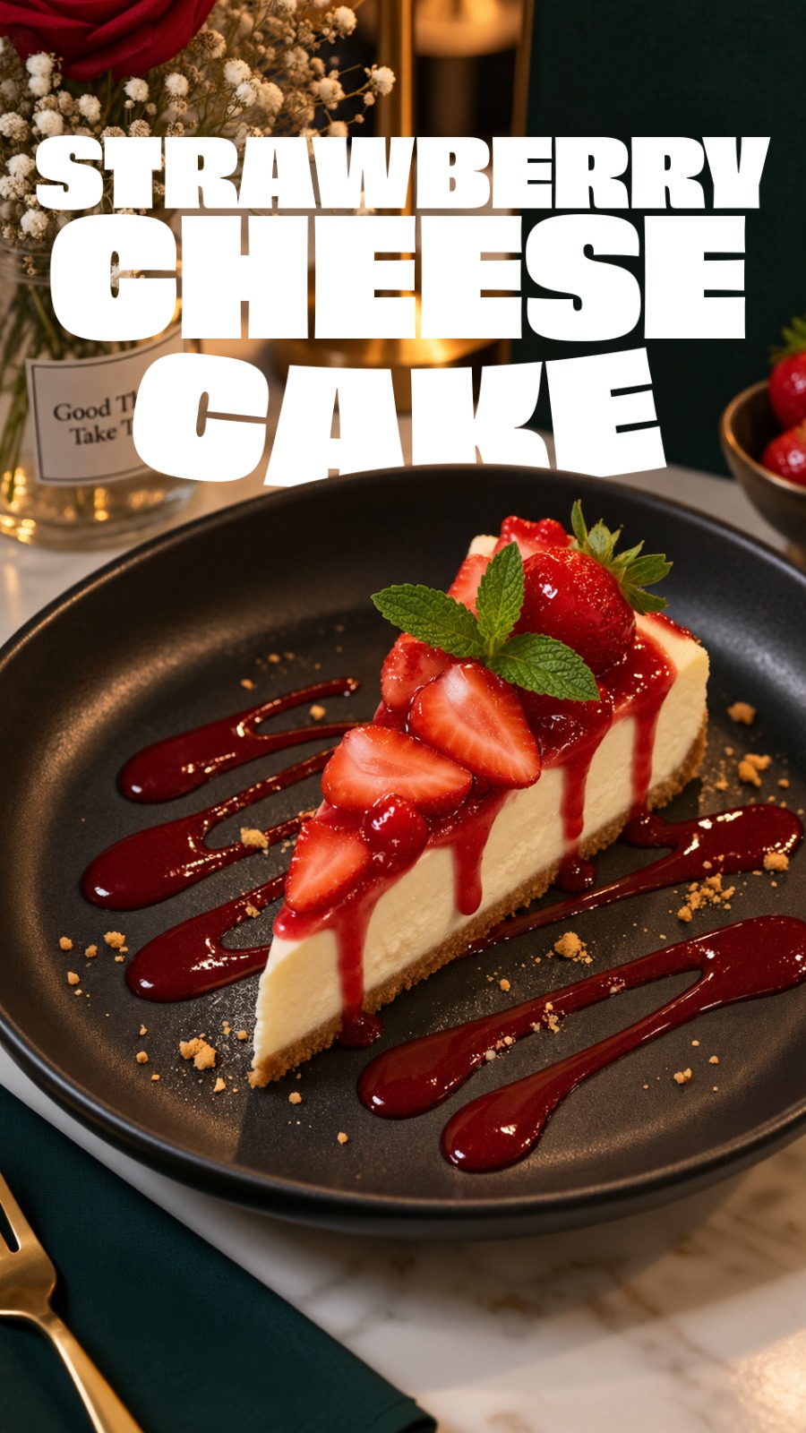 Strawberry Cheese cake