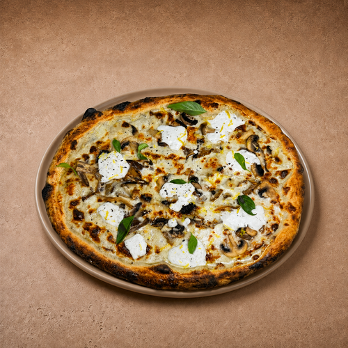 Pizza ai Funghi di Bosco al Tartufo