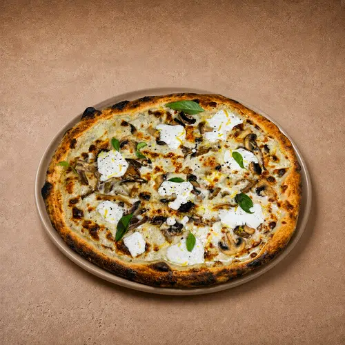 Pizza ai Funghi di Bosco al Tartufo