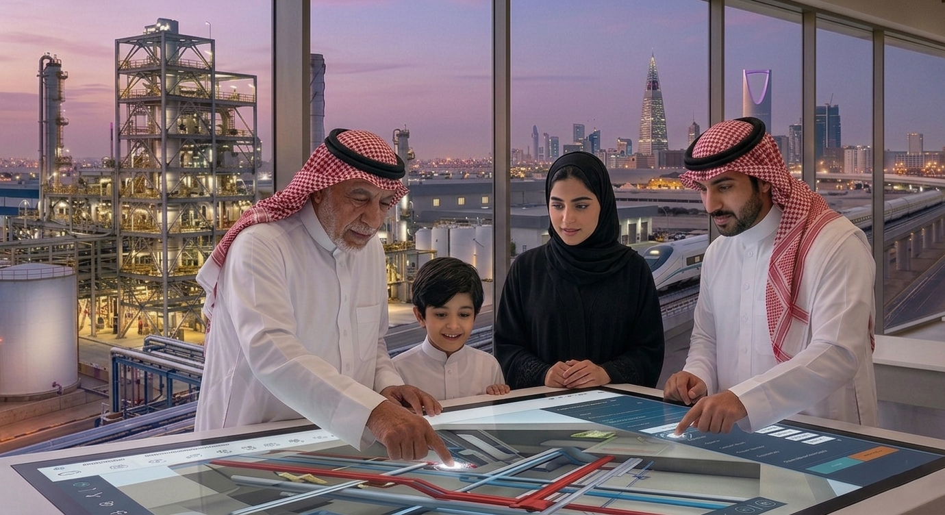 تكوين الإنسان والرقمية.. ملامح العصر الصناعي السعودي الجديد