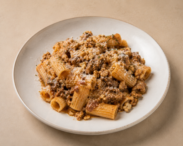 Rigatoni al Ragù di Costine