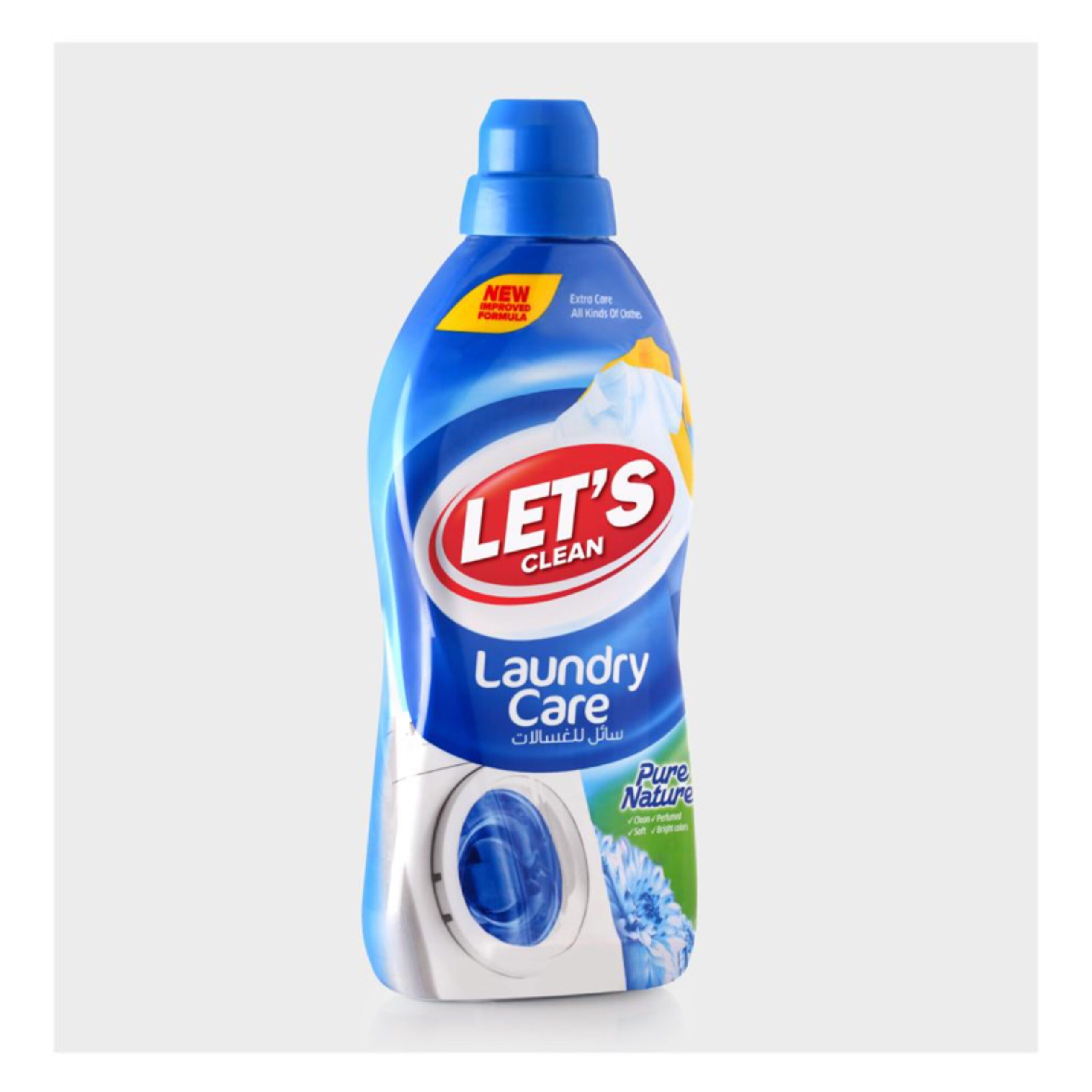 LET'S LIQUID DETERGENT BLUE 1LTR