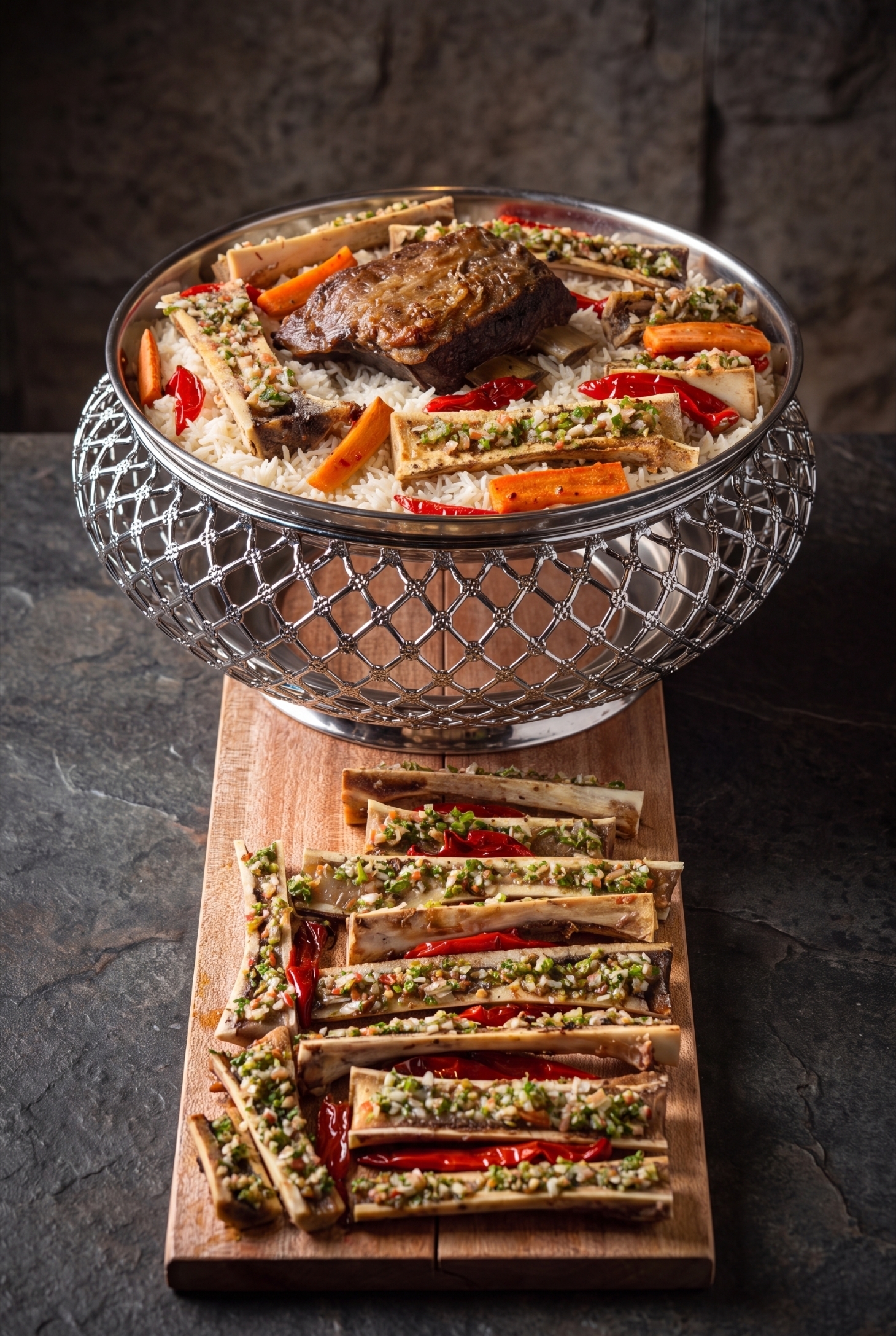  Asado with Bone Marrow