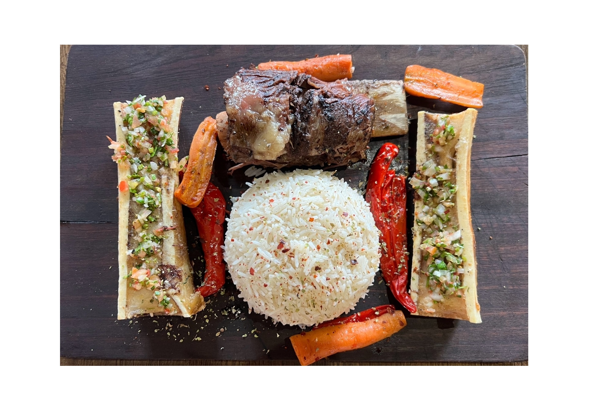 Asado with Bone Marrow Small
