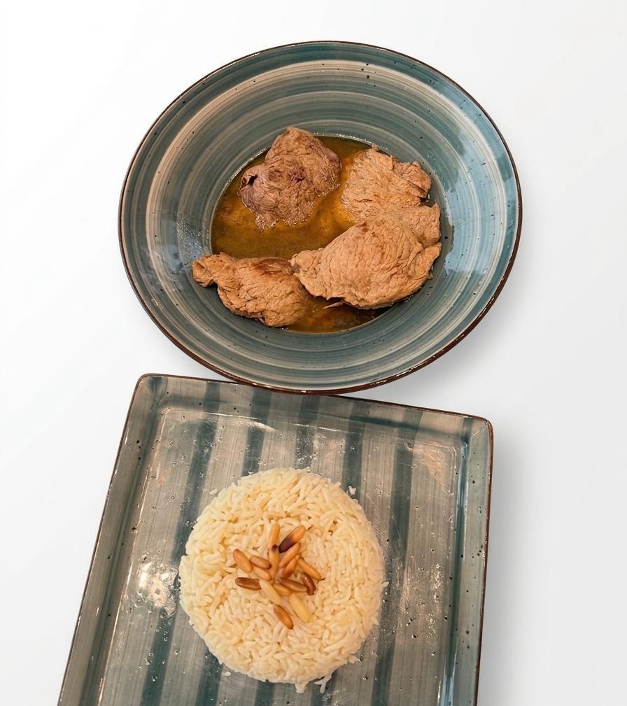 باسمشكات مع الارز 