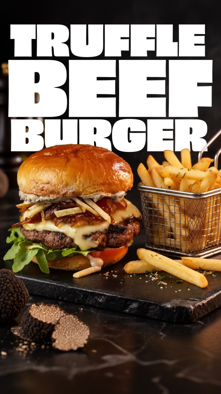Truffle Beef Burger