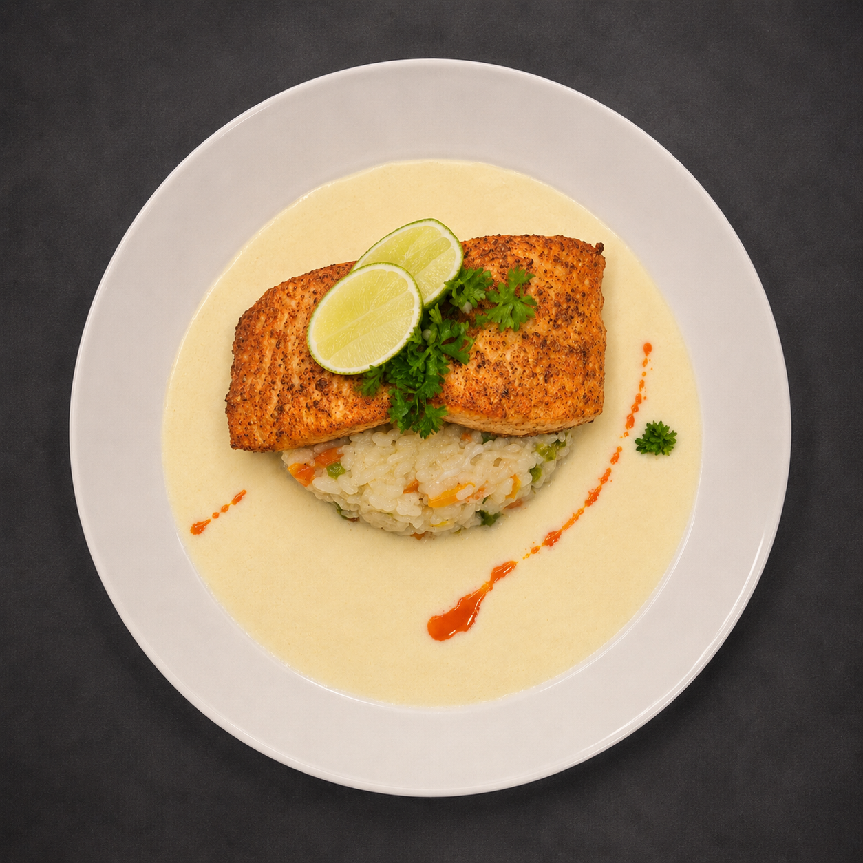 Salmon Risotto