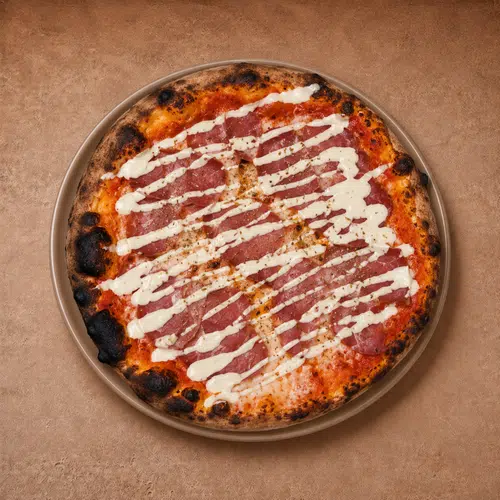 Beef Bacon Pizza
