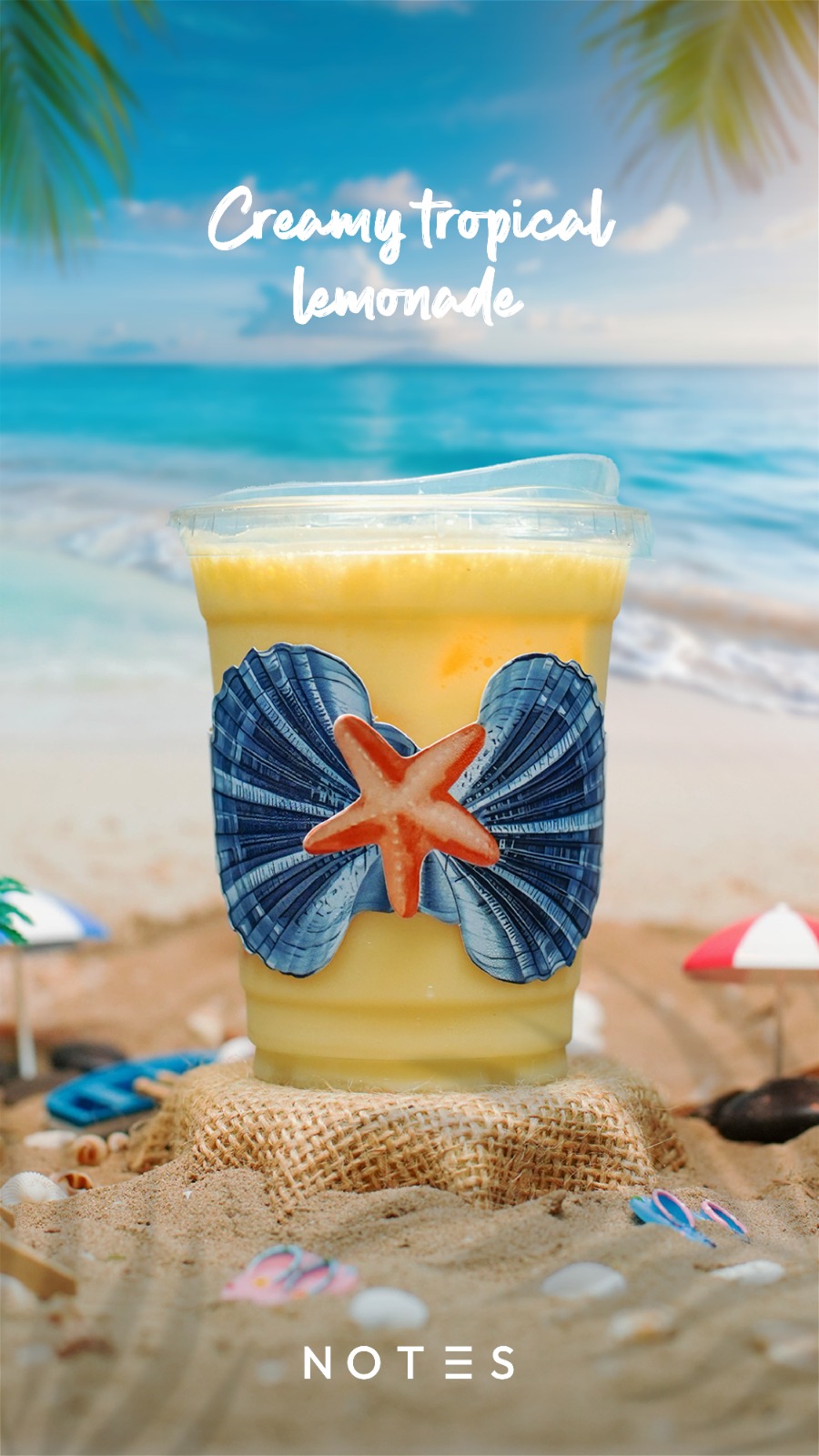Creamy Tropical Lemonade 