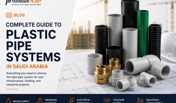 الدليل الشامل لأنظمة الأنابيب البلاستيكية في المملكة العربية السعودية